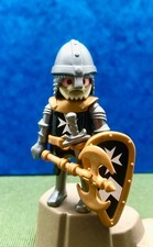 Playmobil Chevalier Knight Croisé Crusader Malte Moine Château Custom Vintage