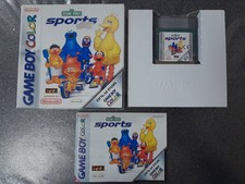 123 sesame street sports GBC game boy color nintendo complet en boite NOE ??