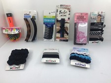 Scunci Hair Accesoriesv Mia Brush&Mirror Comb Twisters Hair Cover Lot 9 Pz (L 8)