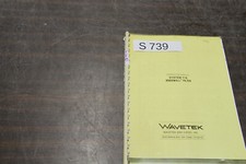 MANUAL WAVETEK 716 FILTER USER