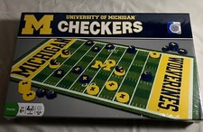 NCAA Checkers Board Game by