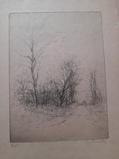 Estampe gravure originale