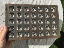 ANCIEN PLAQUE GANACHE  MOULES