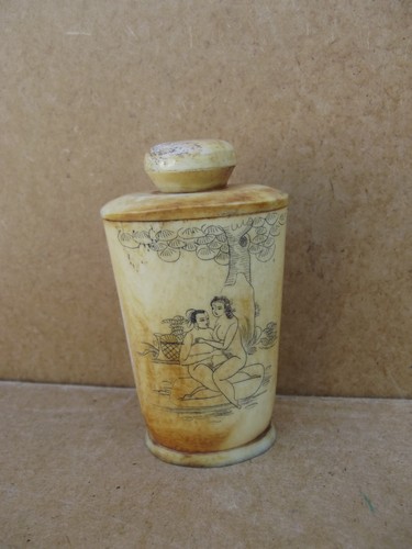 Ancienne tabatière opium - ancienne,
