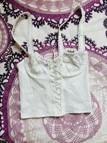 Bustier blanc bahia aubade - bustier,