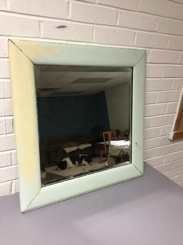 Antique vtg square - vtg, framed