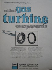 8/1974 PUB HOWMET GAS TURBINE