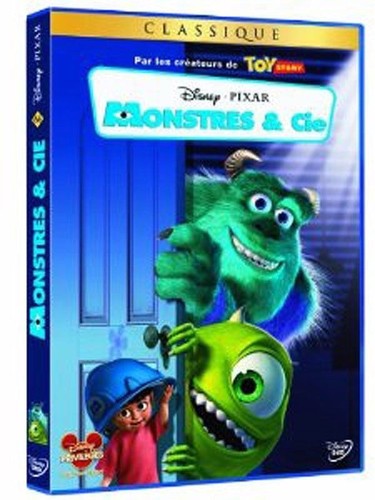 Dvd disney monstres cie - monstres, &