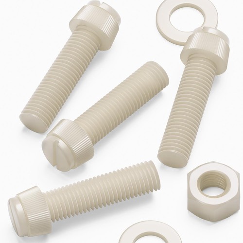 50x vis moletées fendues - 50x,