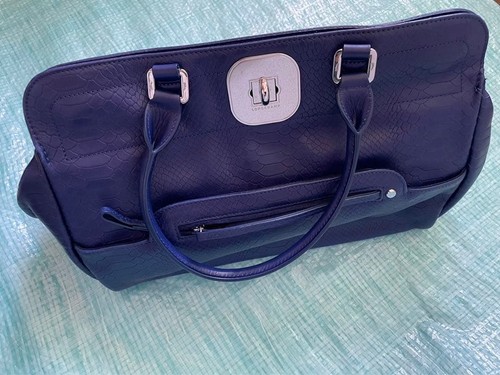 Longchamp blue bag - longchamp, 38cm
