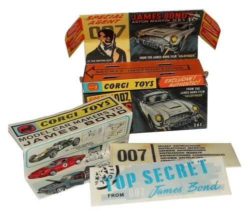 Corgi toys boîte box repro