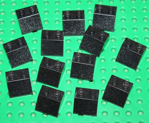 Lego black slope 45 - lego, 2x2