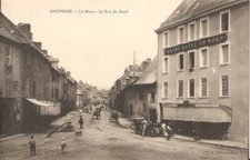 CPA animée LA MURE - La Rue