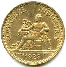 1 franc chambre de commerce et indsutrie 1923 de qualité n°6071