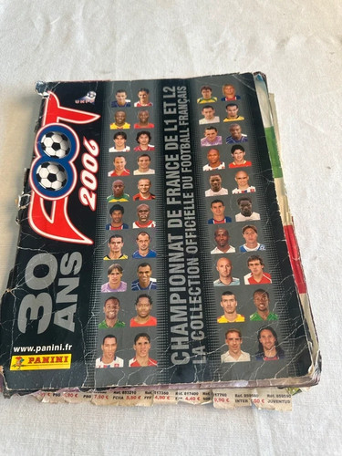 Album panini foot 2006 - album,