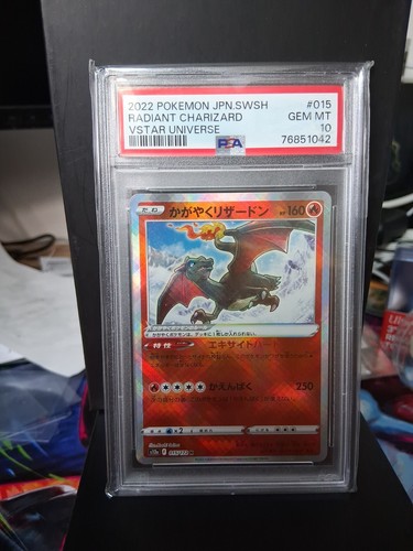 Radiant charizard psa - radiant,