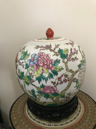Vase potiche pot couvert - potiche,