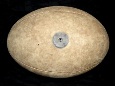 Ballon(No Maillot)De Rugby En Cuir Des Années 60