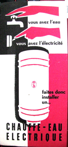 Chauffe eau electrique - chauffe,