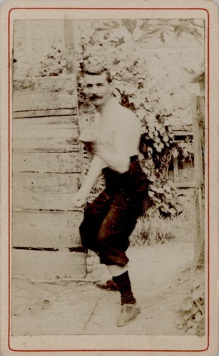 Cdv boxe française boxeur - cdv,