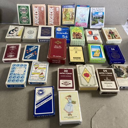 Lot jeux cartes carte - 27,