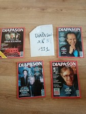 1991-lot 4 magazines DIAPASON-revue musique classique-INBAL/ADAMS/CHOPIN... 
