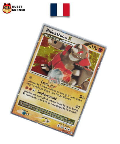 Carte pokemon rhinastoc - carte,