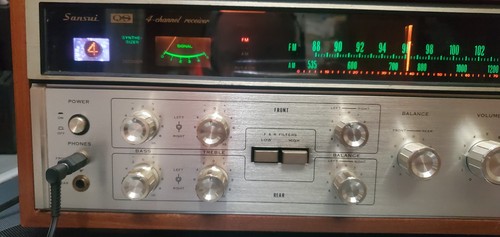 Vintage sansui qrx 3500 - vintage, 4