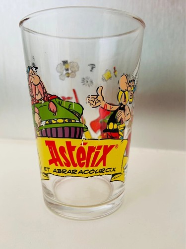 Advertising glass asterix - glass,