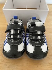 Brand New Baby ROBEEZ "Jogging Josh" Mini Shoez U.S. Size 2  3-6 Months