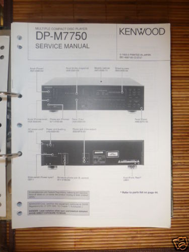 Manuel service kenwood - service,