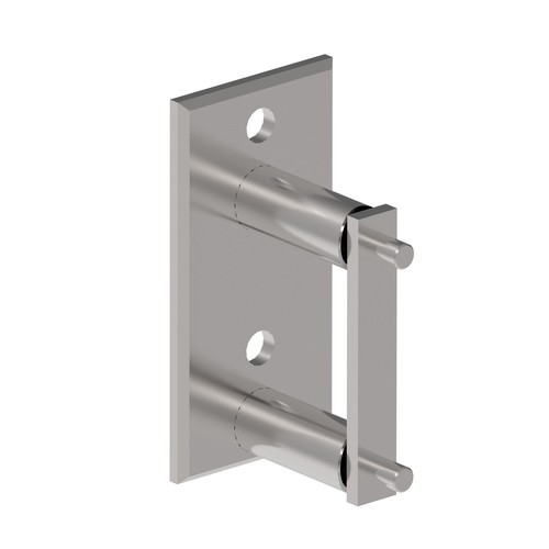Ensemble bride murale - bride, inox