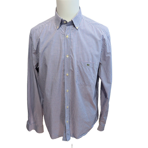 Lacoste chemise lilas - , bleu