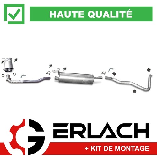 Echappement silencieux pour