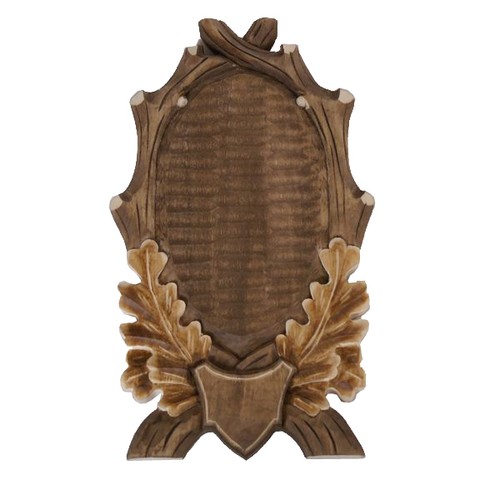 Plaque trophée sculptée pour - plaque,