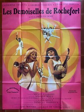 Affiche LES DEMOISELLES DE ROCHEFORT Jacques DEMY Catherine DENEUVE 120x160cm