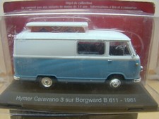 CAMPING CAR HYMER CARAVANO 3 SUR BOGWARD 1/43éme IXO Neuf Boite d'Origine