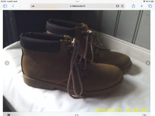 Bottines neuves cuir camel .T 38 ( N/GO/V)