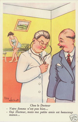 Cpa illustrateur elie lechat - cpa,