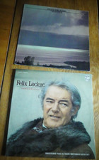 Félix Leclerc Lot de 2 Vinyls