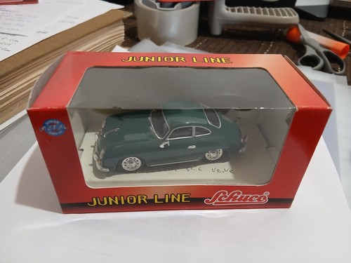 Porsche 356 coupé verte - a,