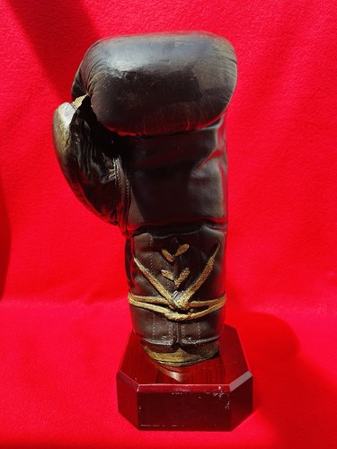 Ancien trophée boxe gant - trophée,