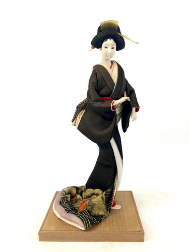 Ancienne figurine femme - , kimono
