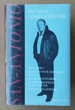 --  SAN-ANTONIO. OEUVRES COMPLÈTES VIII (8) --  FLEUVE NOIR 1998
