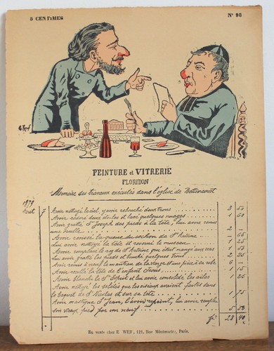 Gravure dessin caricature - dessin,