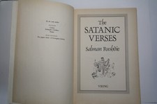 Livre " THE SATANIC VERSES " 1989 Salman Rushdie