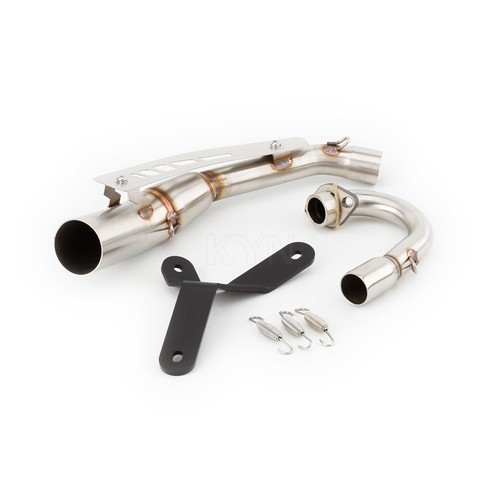 Motorcycle exhaust head link - exhaust,