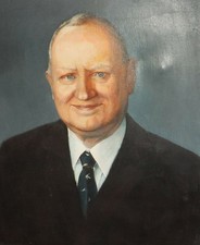 Tableau ancien huile réaliste