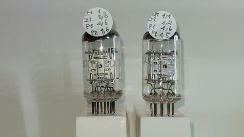 Rare paire 12ax7 a - ,