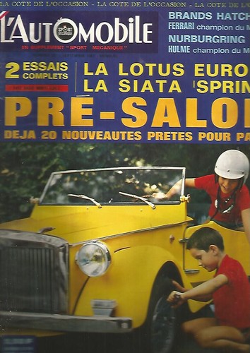 Automobile 257 lotus - l'automobile,